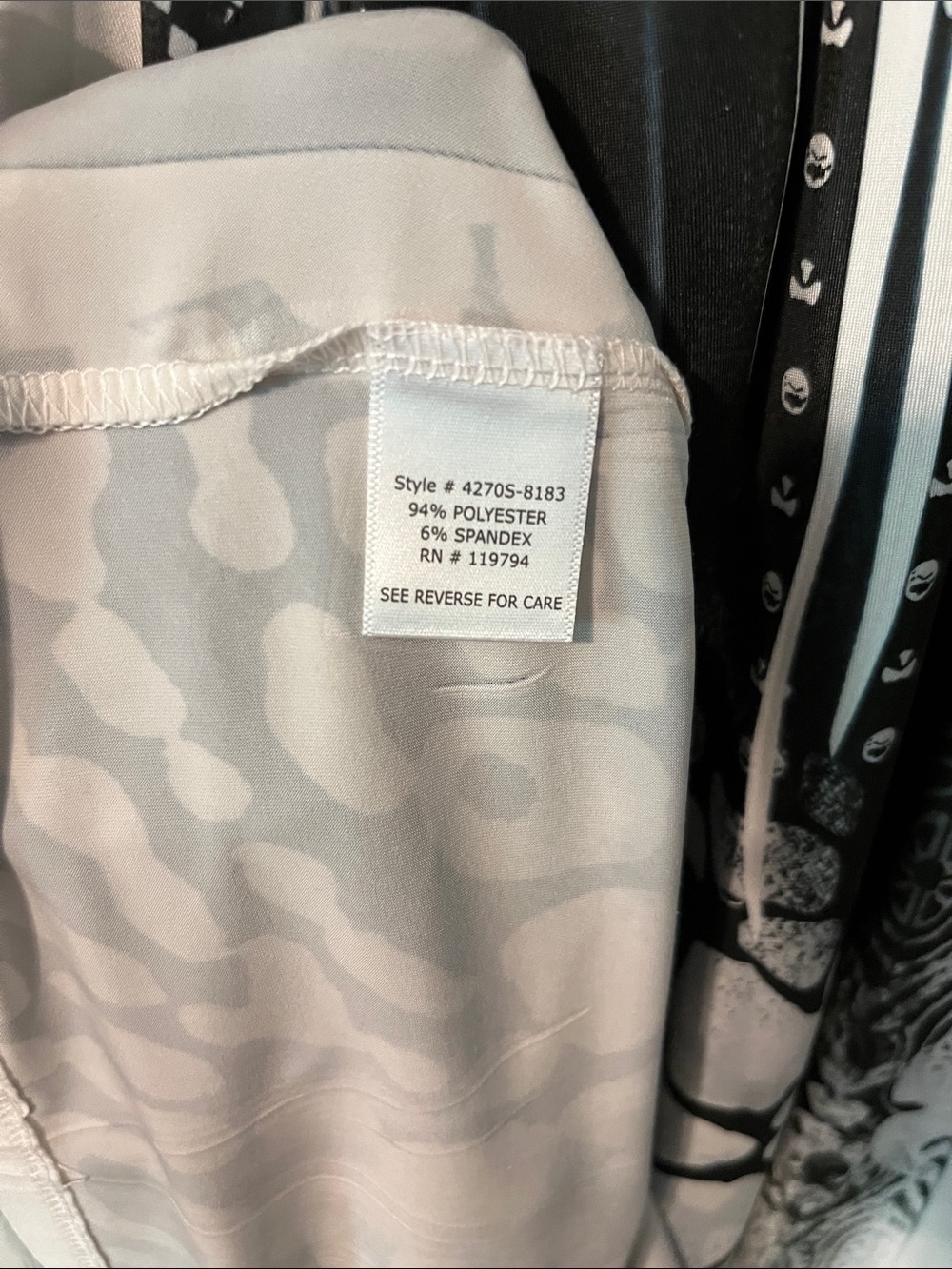 Unity World Wear Black & White Printed Midi Dress - Picture 6 of 6